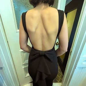 Classic Black Evening Gown